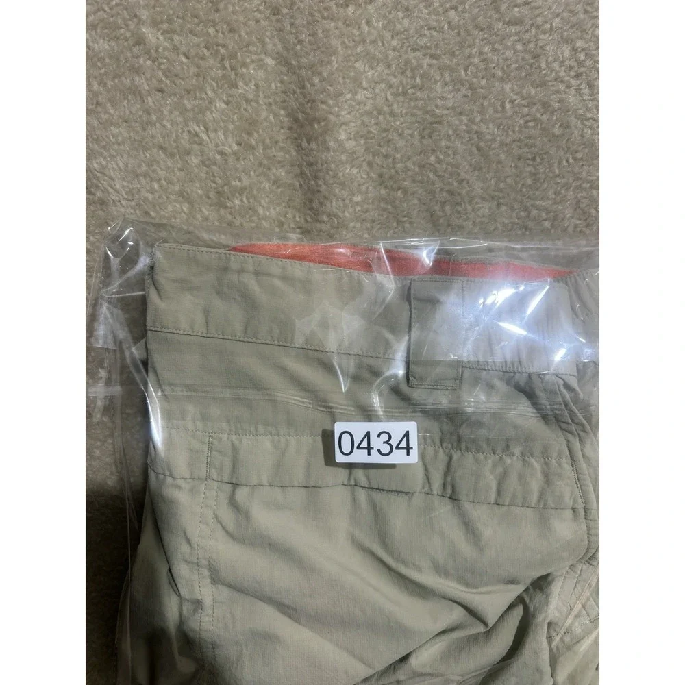 Columbia Pants Men's 38 Beige‎ Lightweight Nylon Insect Blocker Hiking Camping
